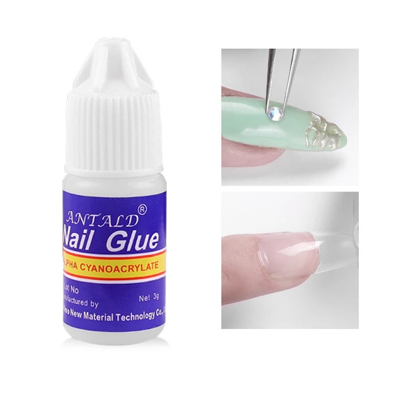 Nail Art Glue Tips S4163438 - Tuzzut.com Qatar Online Shopping