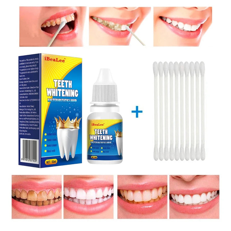 IBEALEE - Teeth Whitening Bacteriostatic Liquid - Tuzzut.com Qatar Online Shopping