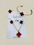 Jewelry Set Women's Necklace Earrings Bracelet - X3622622 - Tuzzut.com Qatar Online Shopping