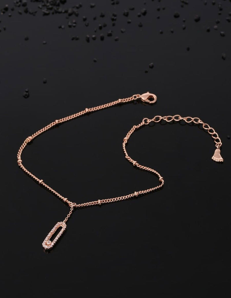 Stainless steel Coin Bell Pendant Anklet For Woman Ankle Jewelry - Tuzzut.com Qatar Online Shopping