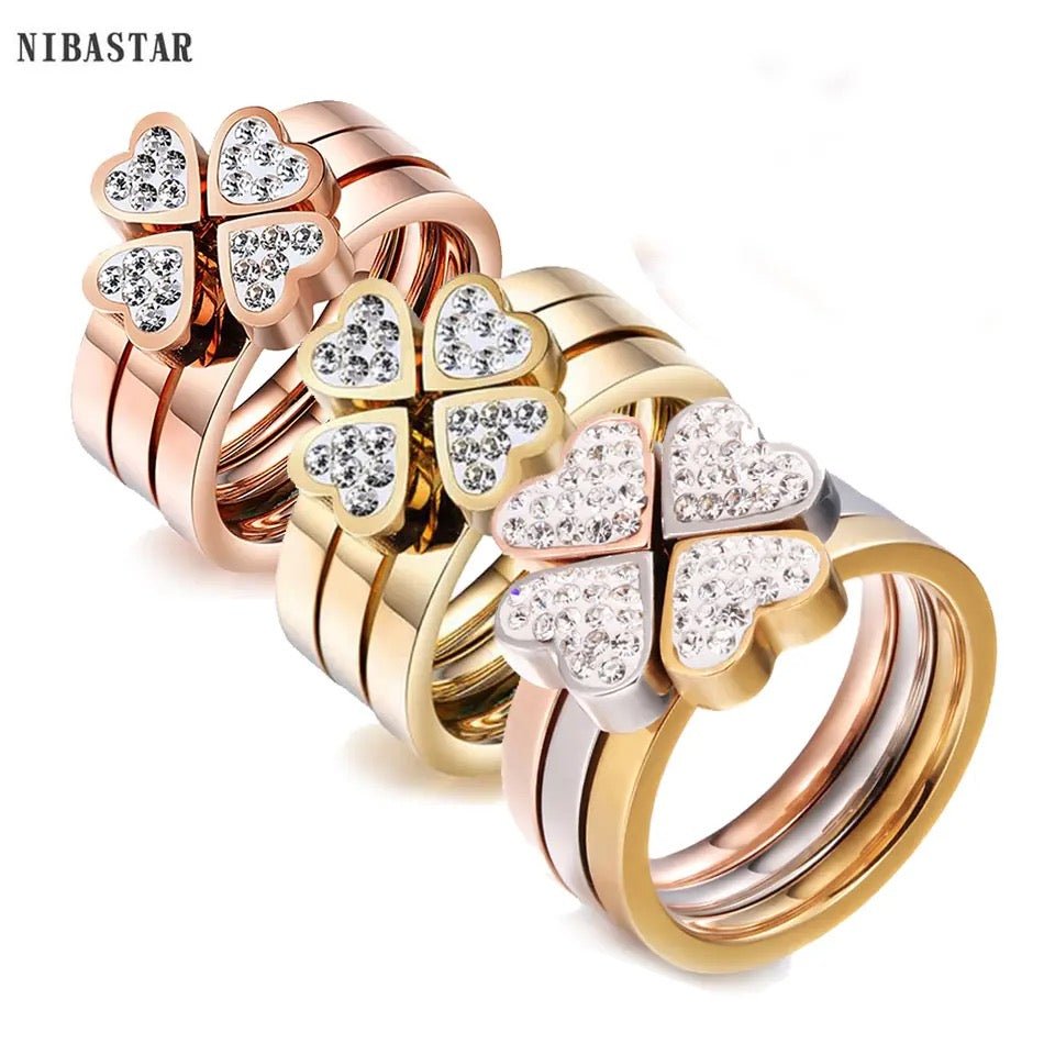Gorgeous Three Ring Set For Women X21312 Gorgeous Three Ring Set For Women X21312