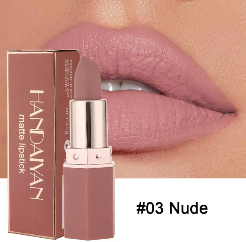Handiyan - Nude Matte Waterproof Lipstick - Tuzzut.com Qatar Online Shopping