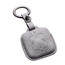 Leather Car Remote Key Case Cover 4 Buttons - TUZZUT Qatar Online Shopping