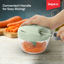 Impex MS 400 Ml Mini Slicer With Stainless Steel Sharp Blades - Tuzzut.com Qatar Online Shopping
