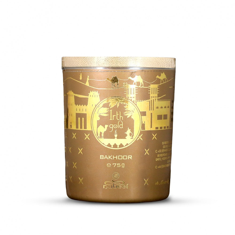 Irth Gold 75gms Bakhoor By Nabeel Irth Gold 75gms Bakhoor By Nabeel