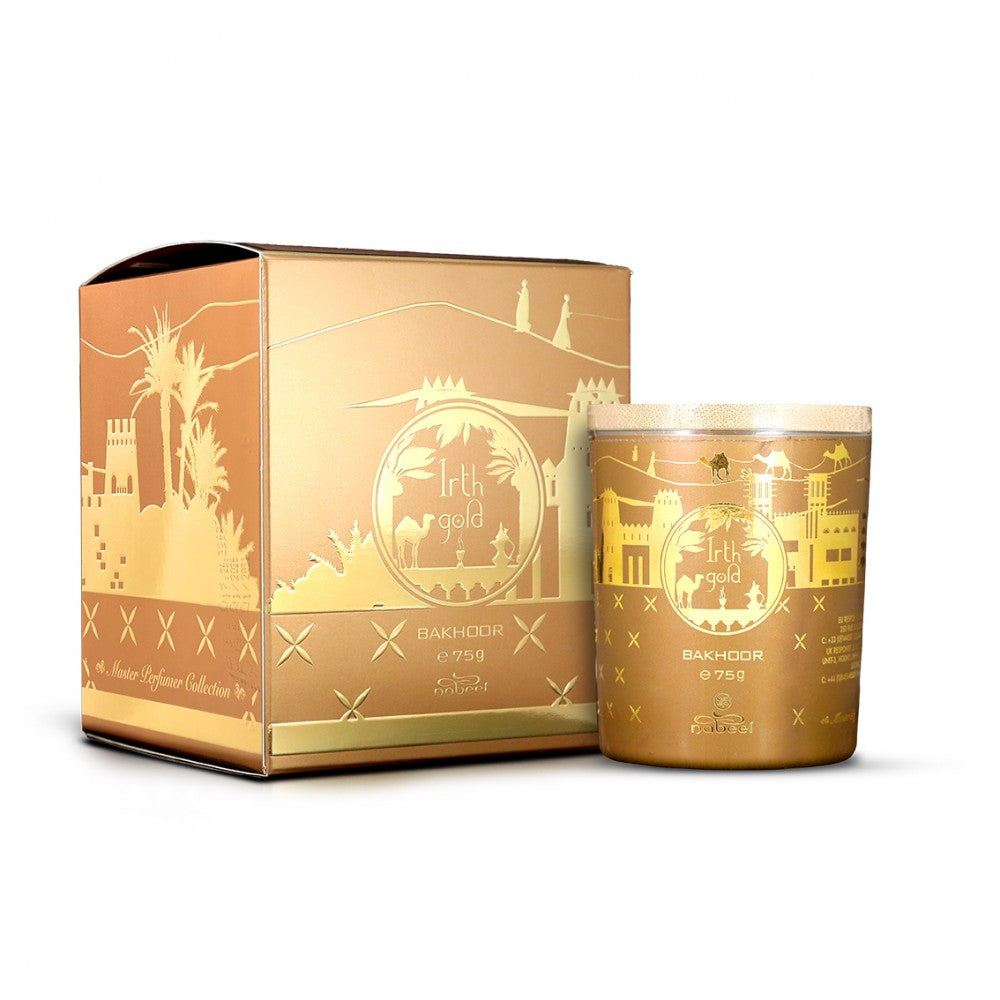 Irth Gold 75gms Bakhoor By Nabeel