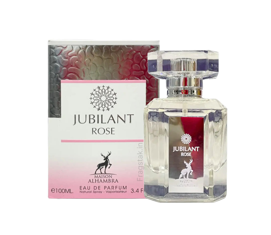 JUBILANT Rose / Versace Bright Crystal, EDP 100 ml by Maison Alhambra JUBILANT Rose / Versace Bright Crystal, EDP 100 ml by Maison Alhambra