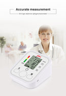 Automatic Upper Arm Blood Pressure Monitor With LCD Digital Display - TUZZUT Qatar Online Shopping