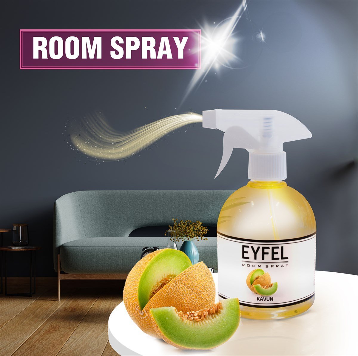 EYFEL Melon Room Spray 500ml EYFEL Melon Room Spray 500ml
