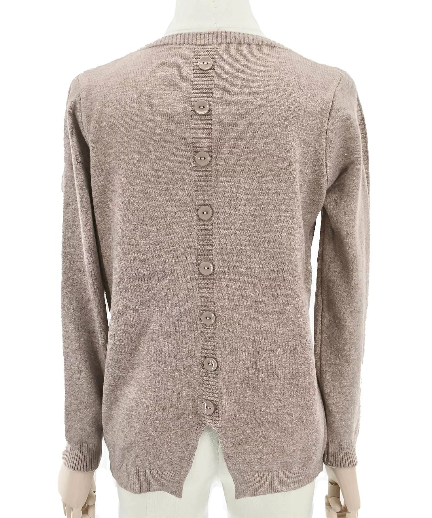 Back Fake Button Knit S4966641 Back Fake Button Knit S4966641