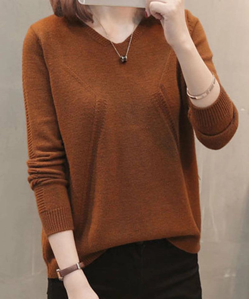 Back Fake Button Knit S4966641 - TUZZUT Qatar Online Shopping