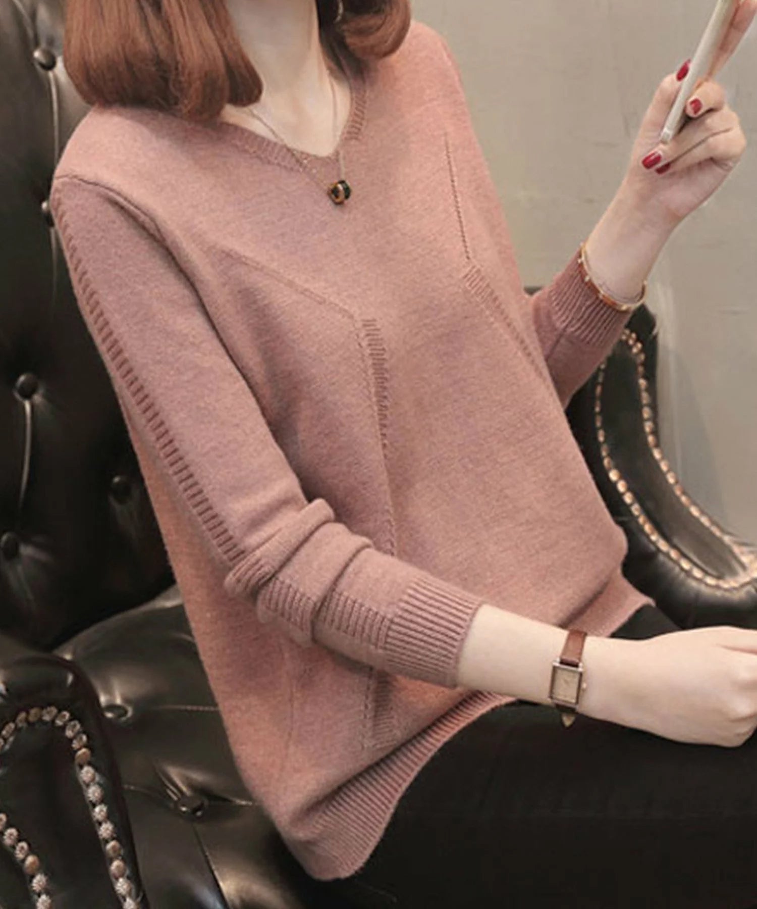 Back Fake Button Knit S4966641 Back Fake Button Knit S4966641
