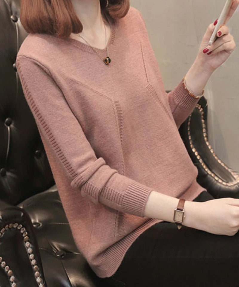 Back Fake Button Knit S4966641 - TUZZUT Qatar Online Shopping