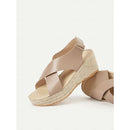 Strappy Platform Wedge Sandals WS321 - TUZZUT Qatar Online Shopping