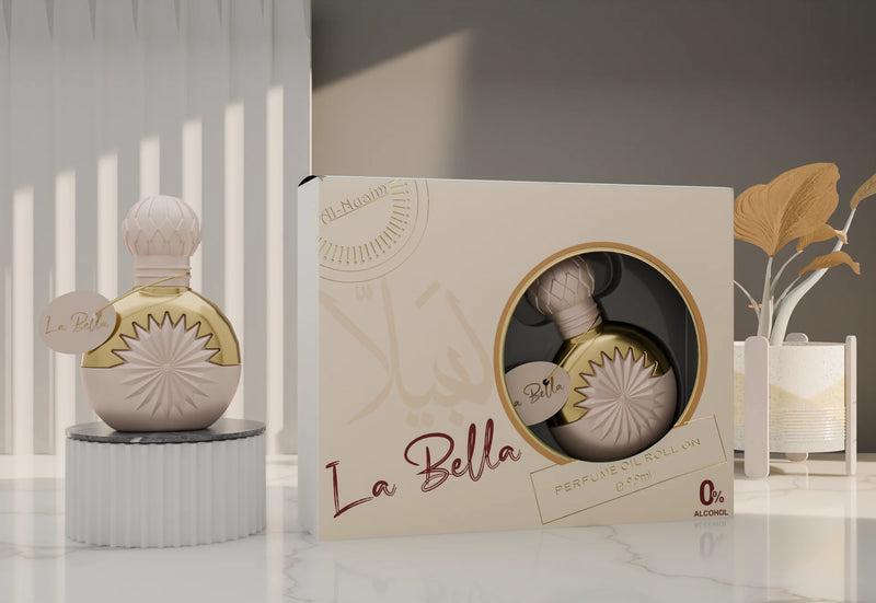 Al Nuaim La Bella 9.9ml Attar Roll-On Perfumed Oil