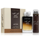 Lattafa Ameer Al Oudh EDP 100m for Unisex with Deodorant - TUZZUT Qatar Online Shopping