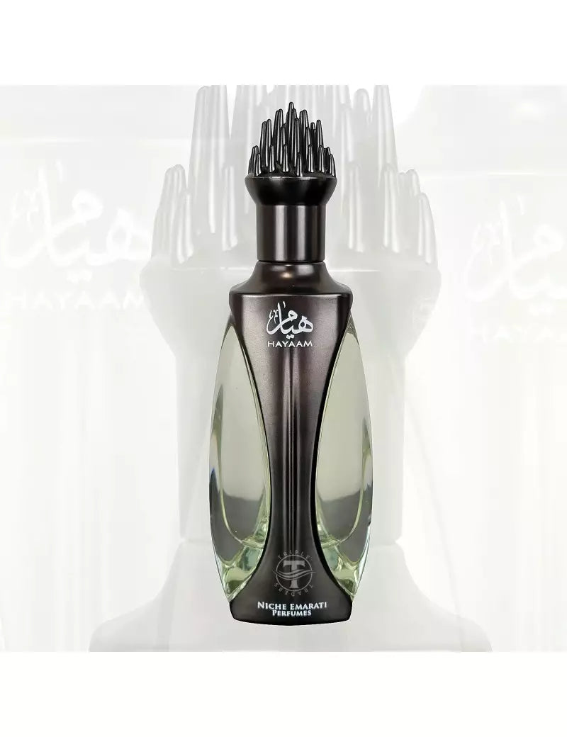 Hayaam 100ml EDP by Lattafa Niche Emarati Perfumes Hayaam 100ml EDP by Lattafa Niche Emarati Perfumes