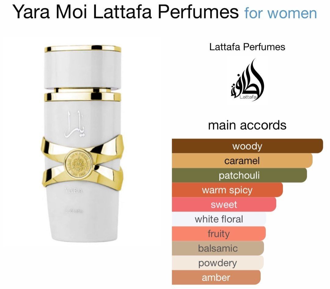 Yara Moi EDP Perfume 3.4Oz / 100ML By Lattafa For Women Yara Moi EDP Perfume 3.4Oz / 100ML By Lattafa For Women