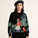 Womens Winter New Core Knitted Bottoms Sweater High Waist 58022 - TUZZUT Qatar Online Shopping