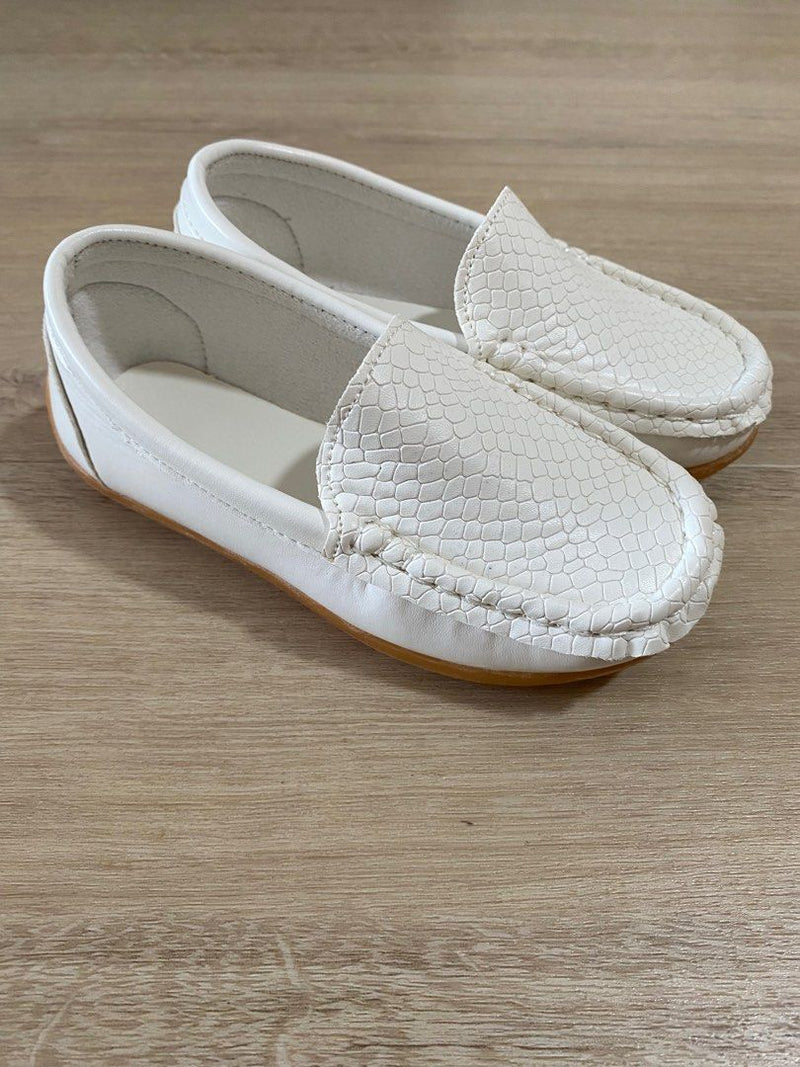 Loafers for kids White Shoes 1492973 - TUZZUT Qatar Online Shopping