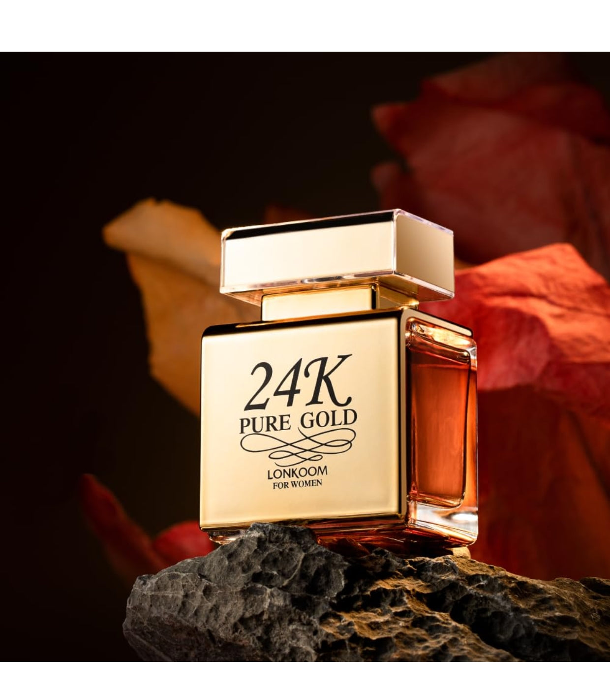 Lonkoom 24K Pure Gold For Women EDP-100ml Lonkoom 24K Pure Gold For Women EDP-100ml
