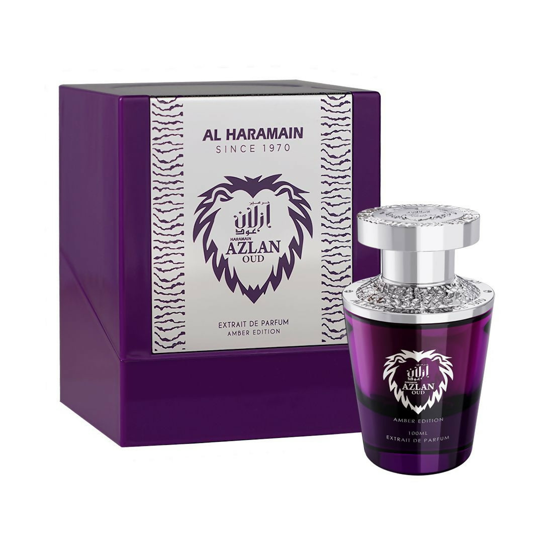 HARAMAIN AZLAN OUD AMBER EDITION 100ML EXTRAIT DE PARFUM HARAMAIN AZLAN OUD AMBER EDITION 100ML EXTRAIT DE PARFUM