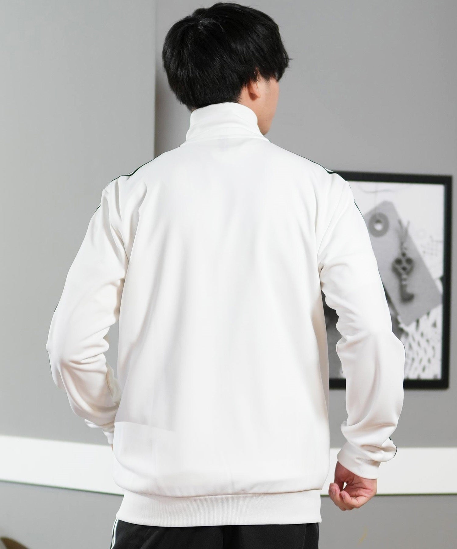 Men's Three Stripes Track Jacket with Pant TS96 Men's Three Stripes Track Jacket with Pant TS96