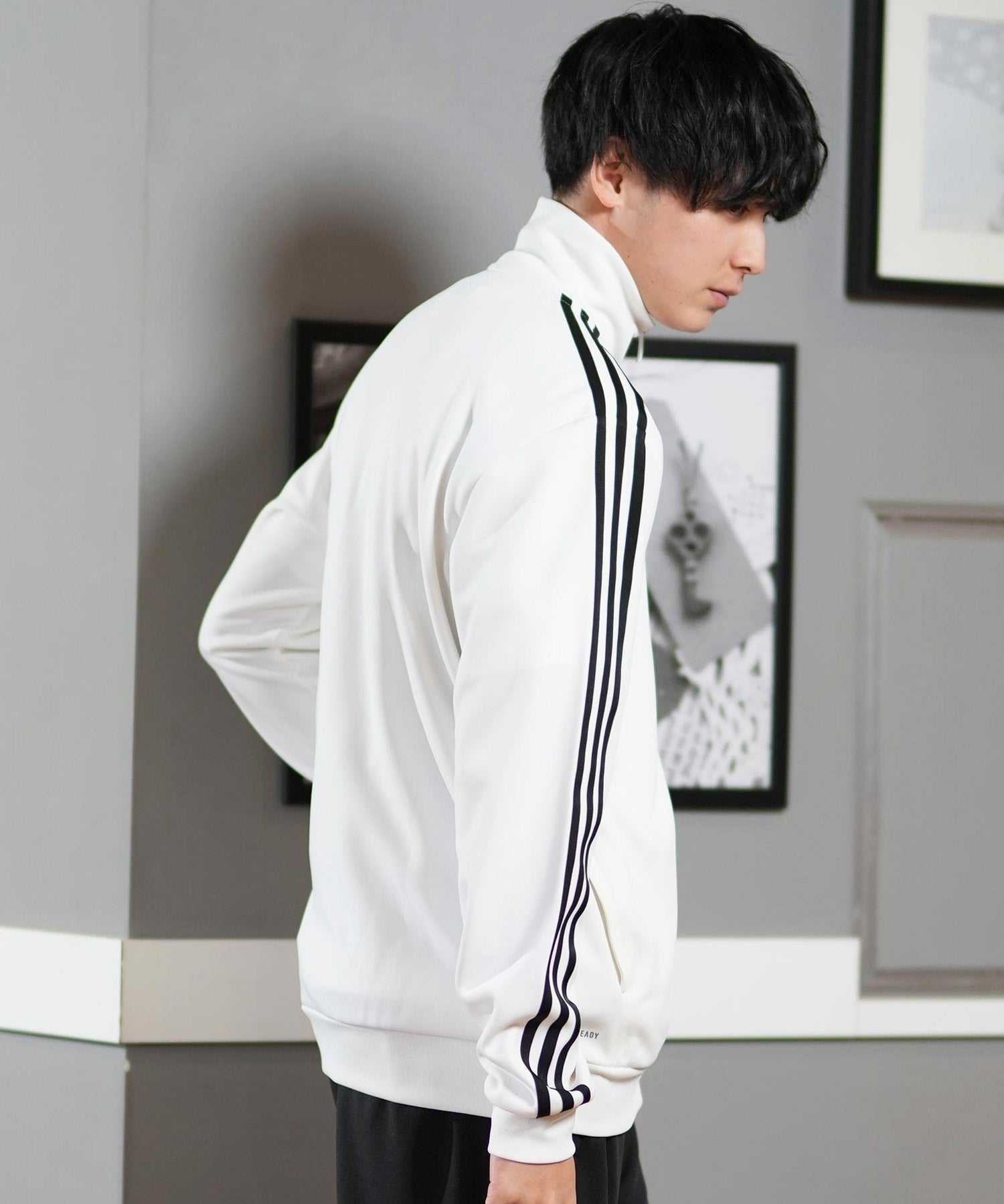 Men's Three Stripes Track Jacket with Pant TS96 Men's Three Stripes Track Jacket with Pant TS96