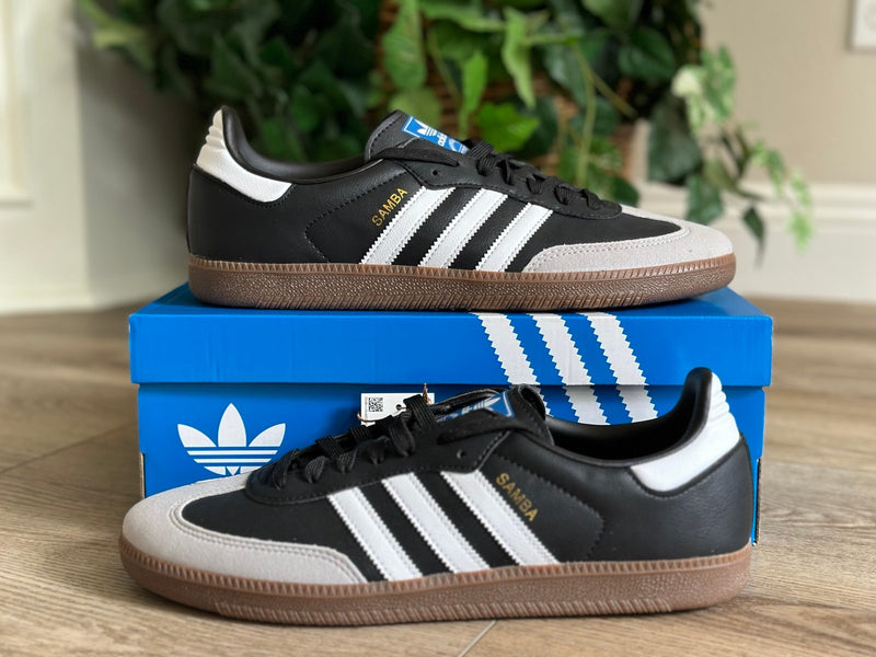 Samba Vegan Black Gum Casual Shoes FX9042 - TUZZUT Qatar Online Shopping