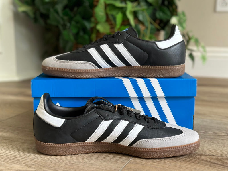 Samba Vegan Black Gum Casual Shoes FX9042 - TUZZUT Qatar Online Shopping