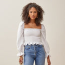 Tangerine Linen Top 451955 - TUZZUT Qatar Online Shopping