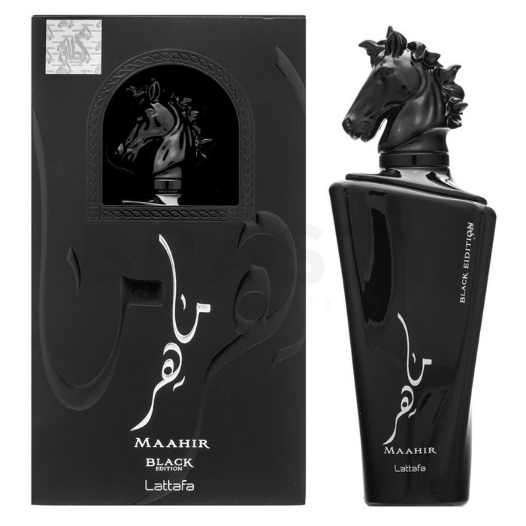Maahir Black Edition EDP - 100ml By Lattafa for Men and Women Maahir Black Edition EDP - 100ml By Lattafa for Men and Women