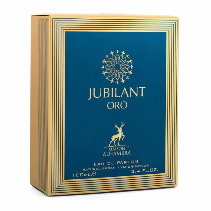 Jubilant Oro EDP Perfume 100ml by Maison Alhambra | Inspired by Versace Eros - TUZZUT Qatar Online Shopping