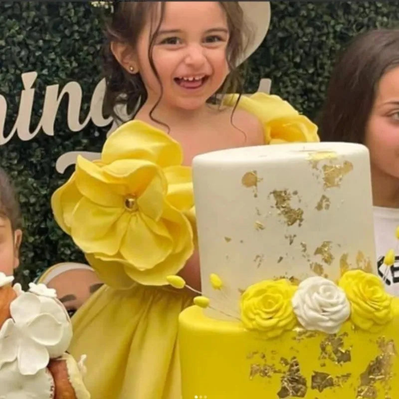 Kids Baby Toddler Girls Shoulder Floral Dresss S4489745 Kids Baby Toddler Girls Shoulder Floral Dresss S4489745