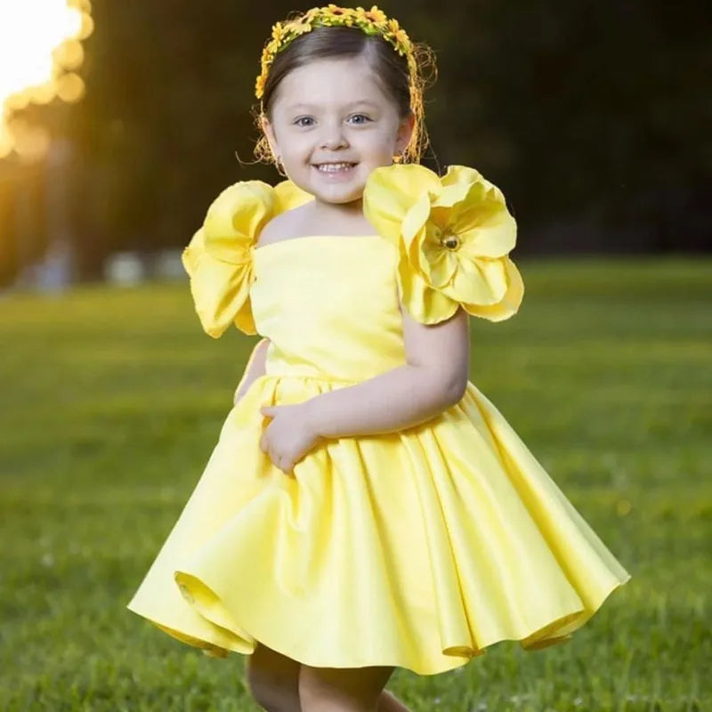Kids Baby Toddler Girls Shoulder Floral Dresss S4489745 Kids Baby Toddler Girls Shoulder Floral Dresss S4489745