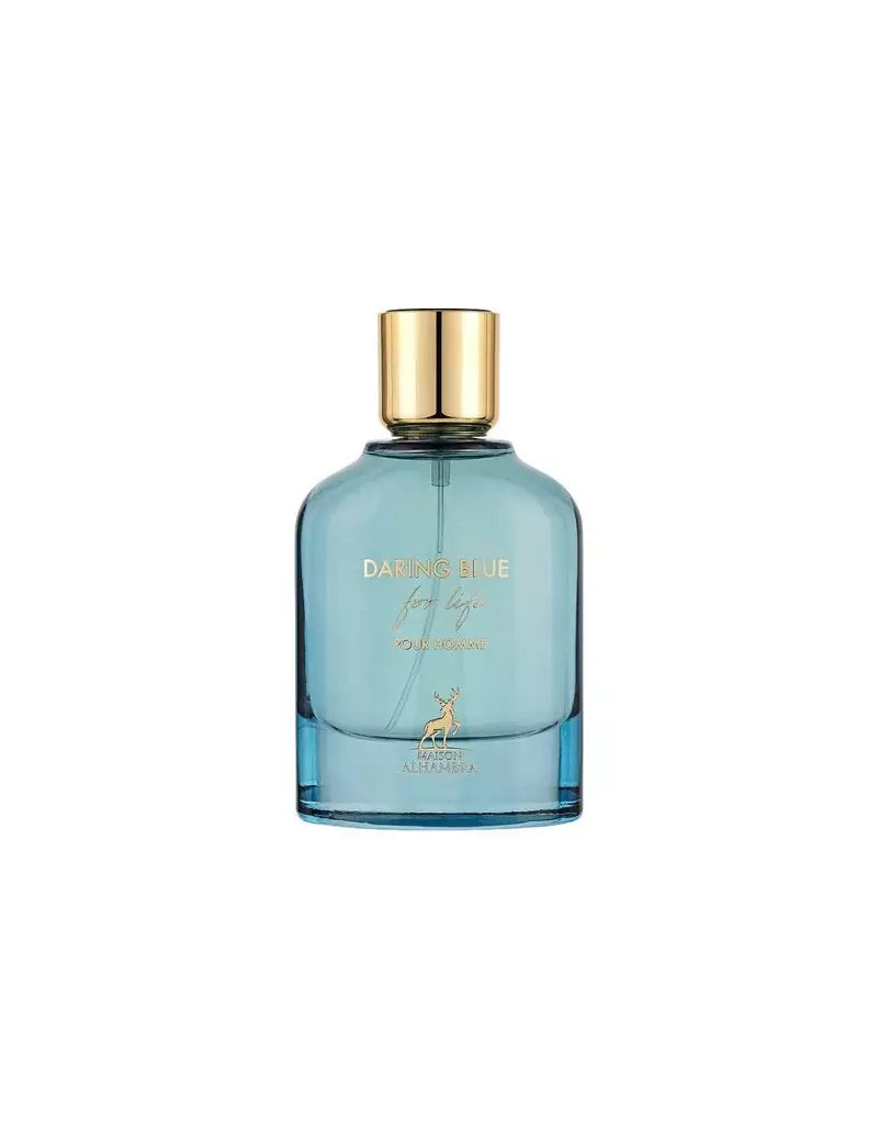 Daring Blue For Life Pour Homme EDP 100ml by Maison Alhambra - Inspired by Dolce & Gabbana Light Blue Forever Daring Blue For Life Pour Homme EDP 100ml by Maison Alhambra - Inspired by Dolce & Gabbana Light Blue Forever