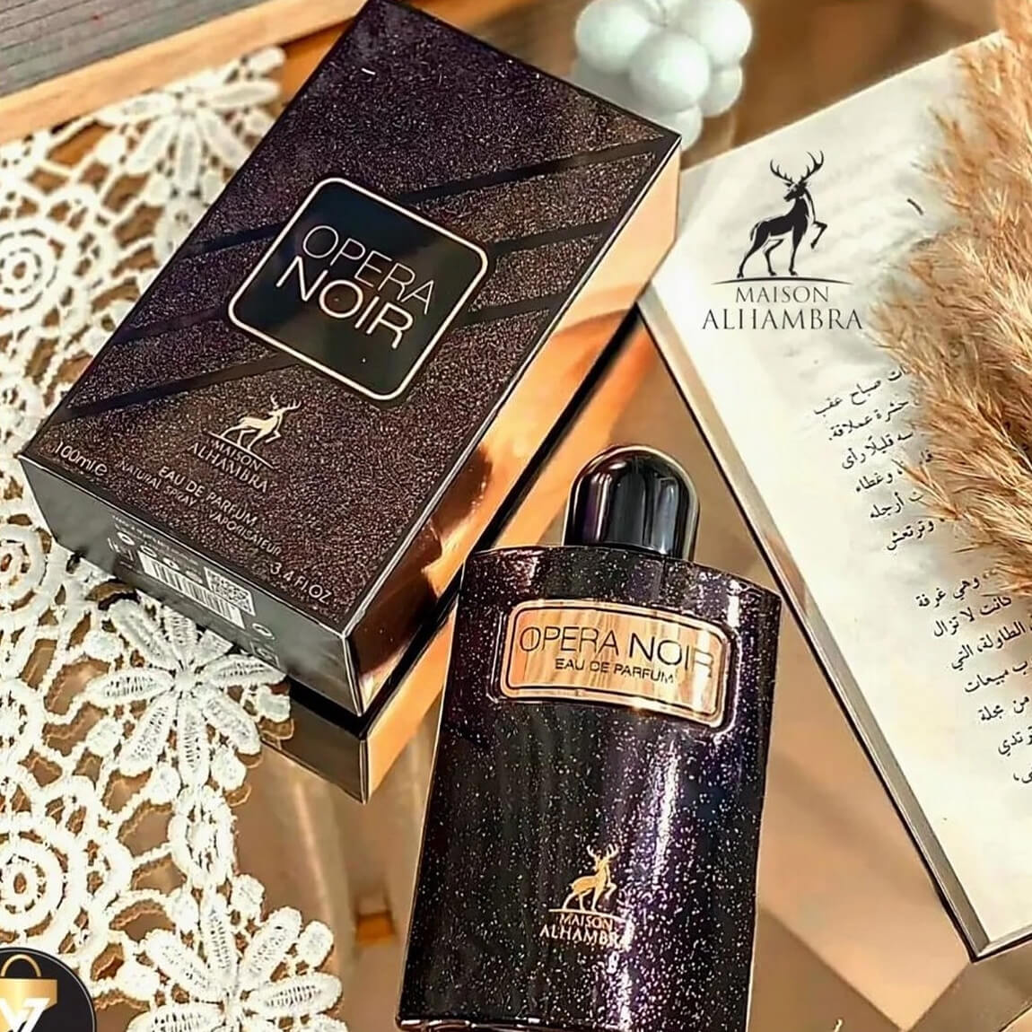 MAISON ALHAMBRA OPERA OPERA NOIR UNISEX EDP 100 ML MAISON ALHAMBRA OPERA OPERA NOIR UNISEX EDP 100 ML