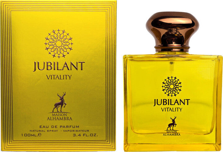 Jubilant Vitality By Maison Alhambra EDP 100 ml Jubilant Vitality By Maison Alhambra EDP 100 ml