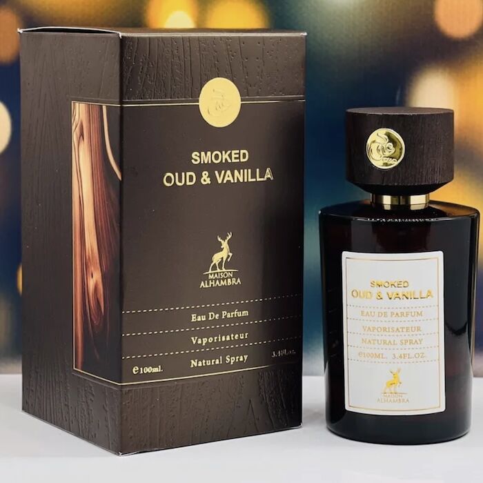 Smoked Oud & Vanilla EDP 100ml by Maison Alhambra Smoked Oud & Vanilla EDP 100ml by Maison Alhambra