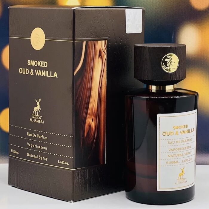 Smoked Oud & Vanilla EDP 100ml by Maison Alhambra - TUZZUT Qatar Online Shopping
