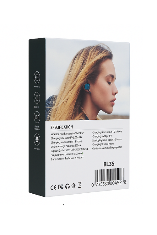 Ai Translation Wireless Hook Earphones BL35 - TUZZUT Qatar Online Shopping