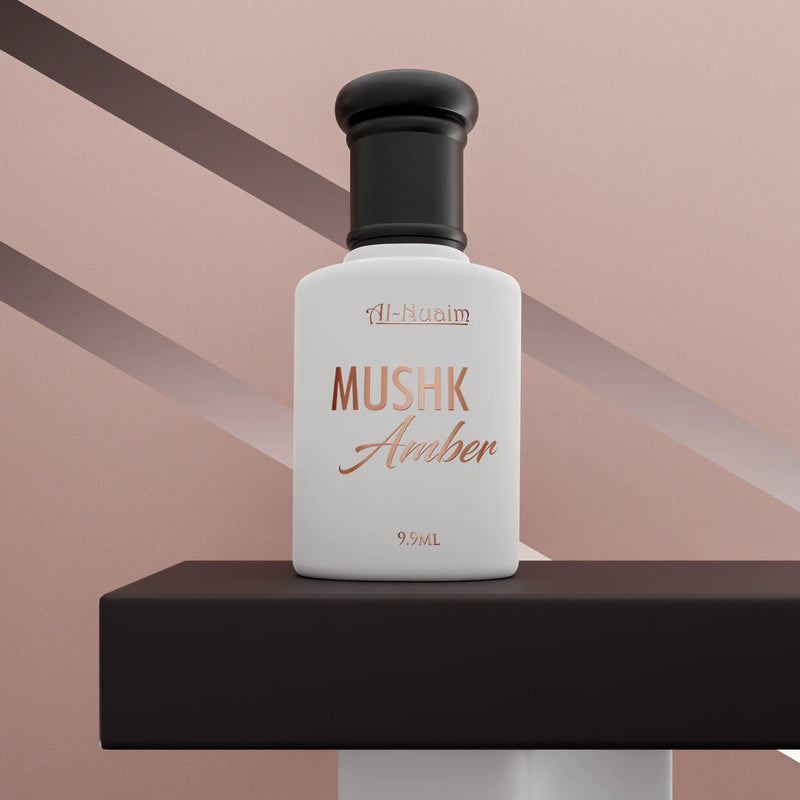Al Nuaim Musk Amber 9.9ML Attar Roll-On Perfumed Oil