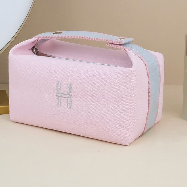 Canvas Cosmetic Makeup Travel Bag H211 Canvas Cosmetic Makeup Travel Bag H211