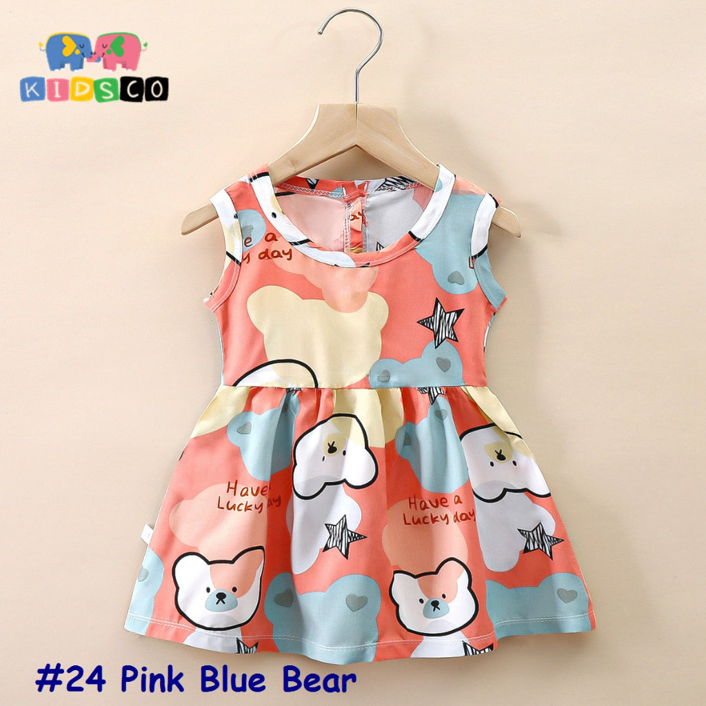 Kid Girl Sleeve Less Dress 1577907 Kid Girl Sleeve Less Dress 1577907