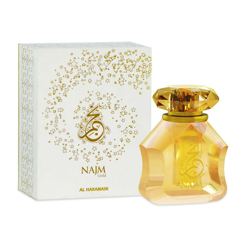Haramain Najm Gold, 18ml, Concentrated Perfume Oil - TUZZUT Qatar Online Shopping