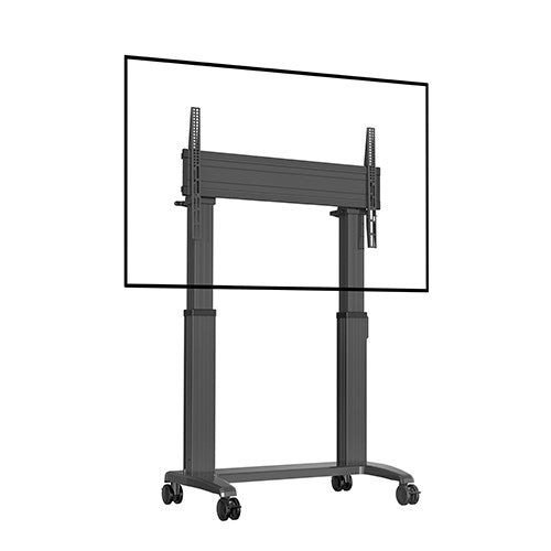 North Bayou V80 Motorized TV Cart 75"-100" Ideal for professional AV setups - TUZZUT Qatar Online Shopping