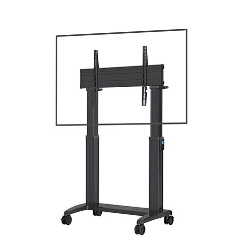 North Bayou V80 Motorized TV Cart 75"-100" Ideal for professional AV setups - TUZZUT Qatar Online Shopping