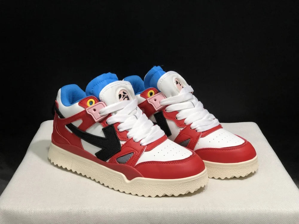 Off white Mid Top Sponge Sneakers 12510 Off white Mid Top Sponge Sneakers 12510