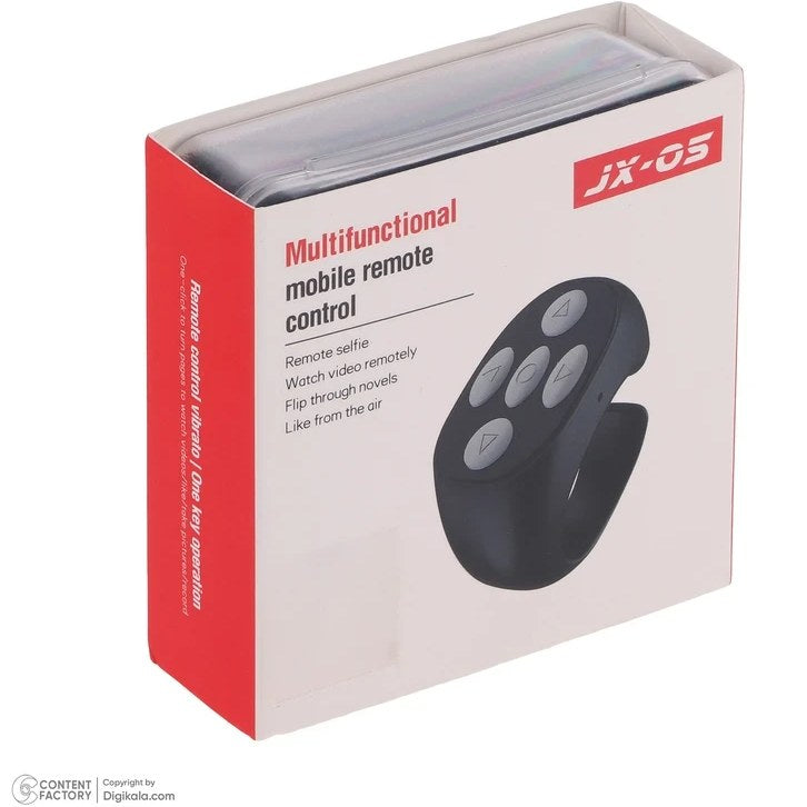 Multifunctional Mobile Remote Control, Phone Scroller, Black JX-05