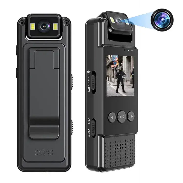 Night Vision Mini Body Camera 1080P, 180° Rotation Night Vision Mini Body Camera 1080P, 180° Rotation